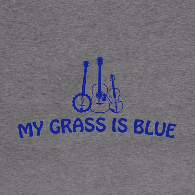 My Grass is Blue by SchaubDesign